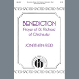 Download or print Jonathan Reid Benediction (Prayer of St. Richard of Chichester) Sheet Music Printable PDF -page score for Sacred / arranged SATB Choir SKU: 460068.
