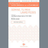 Download or print José Mauricio Nunes Garcia Domini Tu Mihi Lavas Pedes Sheet Music Printable PDF -page score for Latin / arranged SATB Choir SKU: 1357275.
