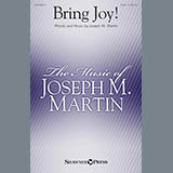 Download or print Joseph M. Martin Bring Joy! Sheet Music Printable PDF -page score for Sacred / arranged SATB SKU: 170161.