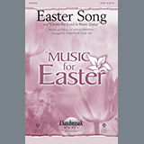 Download or print Joseph M. Martin Easter Song Hear (With Christ The Lord Is Risen) Sheet Music Printable PDF -page score for Religious / arranged SATB SKU: 195671.