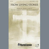 Download or print Joseph M. Martin From Living Stones Sheet Music Printable PDF -page score for Concert / arranged SATB SKU: 88723.