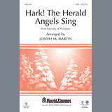 Download or print Joseph M. Martin Hark! The Herald Angels Sing (from Journey Of Promises) Sheet Music Printable PDF -page score for Christmas / arranged SATB Choir SKU: 522623.
