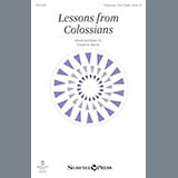 Download or print Joseph M. Martin Lessons From Colossians Sheet Music Printable PDF -page score for Concert / arranged Choral SKU: 177029.