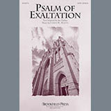 Download or print Joseph M. Martin Psalm Of Exaltation Sheet Music Printable PDF -page score for Concert / arranged SATB SKU: 188609.