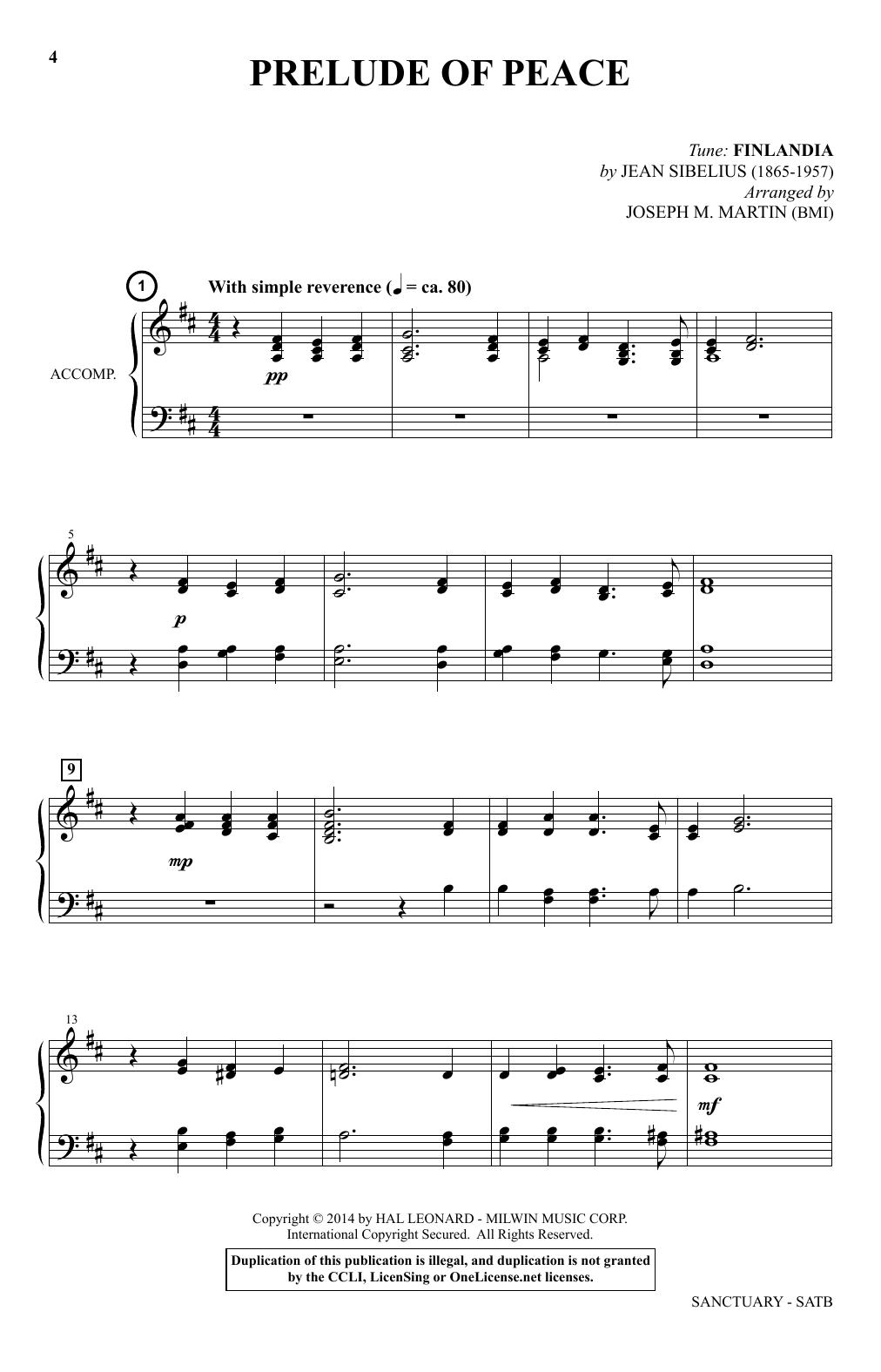 Download Joseph M. Martin In The Shadow Of Your Wing Sheet Music and learn how to play SATB PDF digital score in minutes