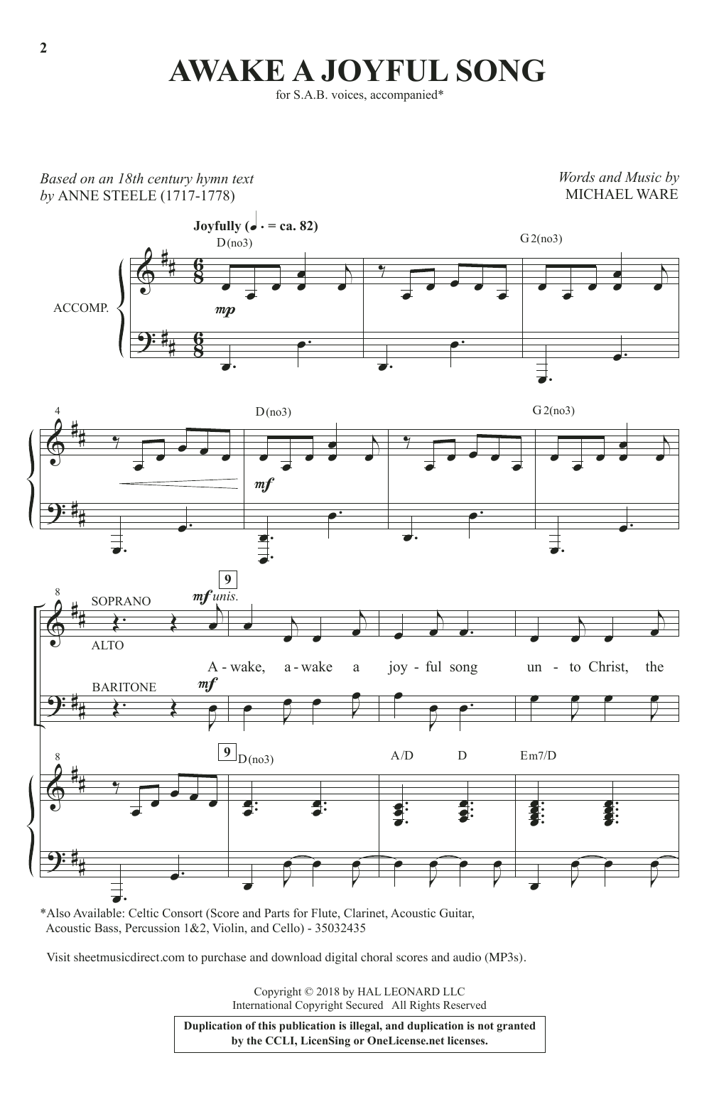 Download Joseph M. Martin Simple Songs for Slim Sundays, Volume 2 Sheet Music and learn how to play Choir PDF digital score in minutes