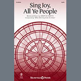 Download or print Joseph M. Martin Sing Joy, All Ye People Sheet Music Printable PDF -page score for Christmas / arranged SATB Choir SKU: 1743423.