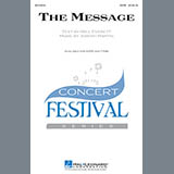Download or print Joseph M. Martin The Message Sheet Music Printable PDF -page score for Concert / arranged TTBB SKU: 160767.