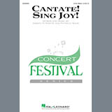 Download or print Joseph Martin & Patricia Mock Cantate! Sing Joy! Sheet Music Printable PDF -page score for Concert / arranged 3-Part Mixed Choir SKU: 413238.
