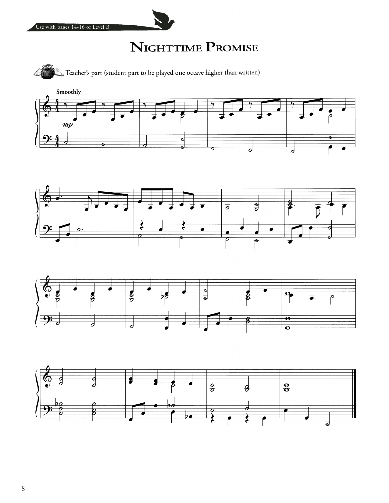 Download Joseph Martin, David Angerman and Mark Hayes Nighttime Promise Sheet Music and learn how to play Piano Method PDF digital score in minutes