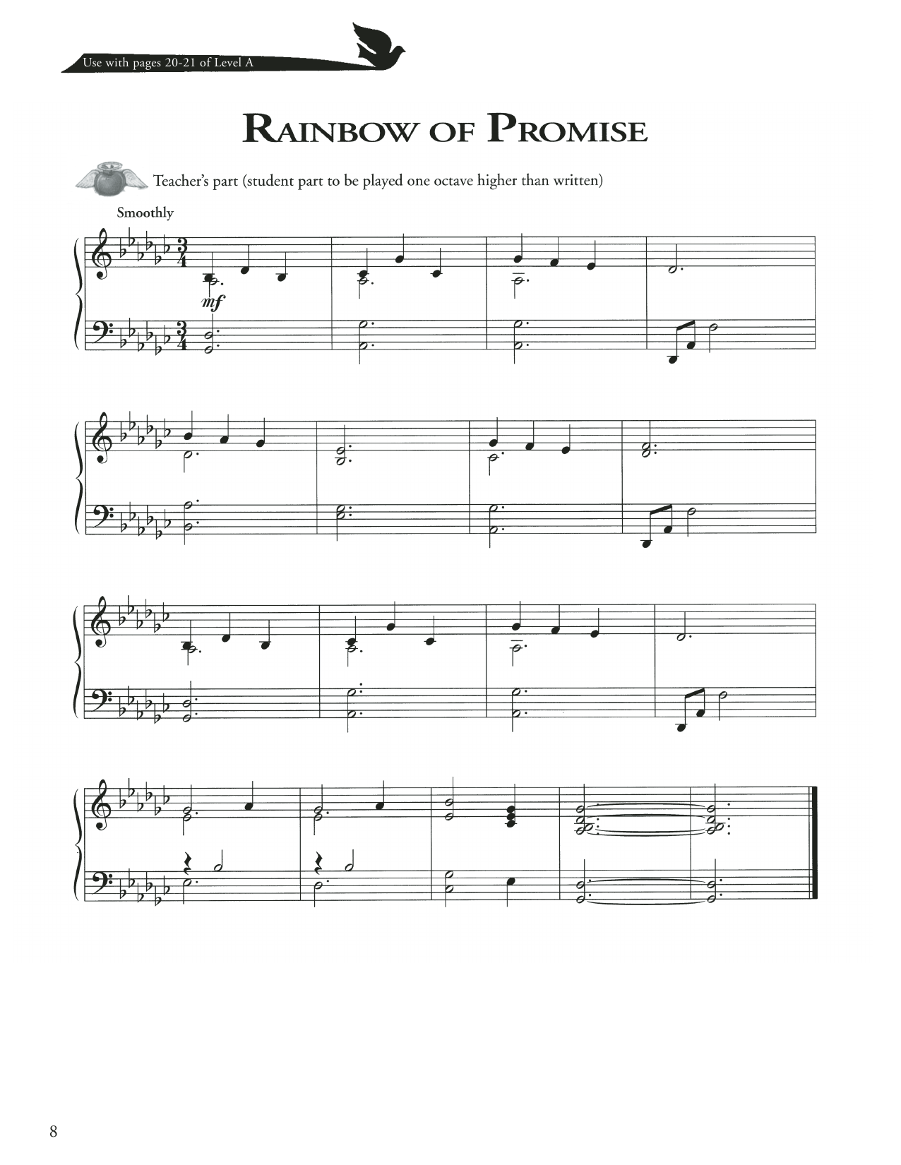 Download Joseph Martin, David Angerman and Mark Hayes Rainbow Of Promise Sheet Music and learn how to play Piano Method PDF digital score in minutes
