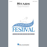 Download or print Joseph Martin Stars Sheet Music Printable PDF -page score for Concert / arranged SATB SKU: 195528.
