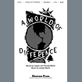 Download or print Joseph and Pamela Martin A World Of Difference Sheet Music Printable PDF -page score for Inspirational / arranged 2-Part Choir SKU: 1293913.