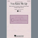 Download or print Josh Groban You Raise Me Up (arr. Roger Emerson) Sheet Music Printable PDF -page score for Pop / arranged SATB SKU: 26908.