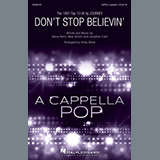 Download or print Journey Don't Stop Believin' (arr. Kirby Shaw) Sheet Music Printable PDF -page score for Pop / arranged SATB Choir SKU: 1275790.