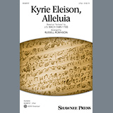Download or print J.S. Bach Kyrie Eleison, Alleluia (arr. Russell Robinson) Sheet Music Printable PDF -page score for Latin / arranged 2-Part Choir SKU: 1150281.