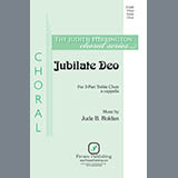 Download or print Jude B. Roldan Jubilate Deo Sheet Music Printable PDF -page score for Sacred / arranged 3-Part Mixed Choir SKU: 423606.