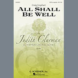 Download or print Judith Clurman All Shall Be Well Sheet Music Printable PDF -page score for Contemporary / arranged SATB Choir SKU: 293671.