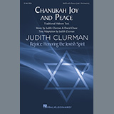 Download or print Judith Clurman and David Chase Chanukah Joy And Peace Sheet Music Printable PDF -page score for Chanukah / arranged Choir SKU: 1644276.