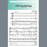 Download or print Judith Herrington If My Voice Had Wings Sheet Music Printable PDF -page score for Concert / arranged 2-Part Choir SKU: 423688.