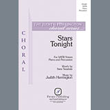 Download or print Judith Herrington Stars Tonight Sheet Music Printable PDF -page score for Concert / arranged SATB Choir SKU: 423590.
