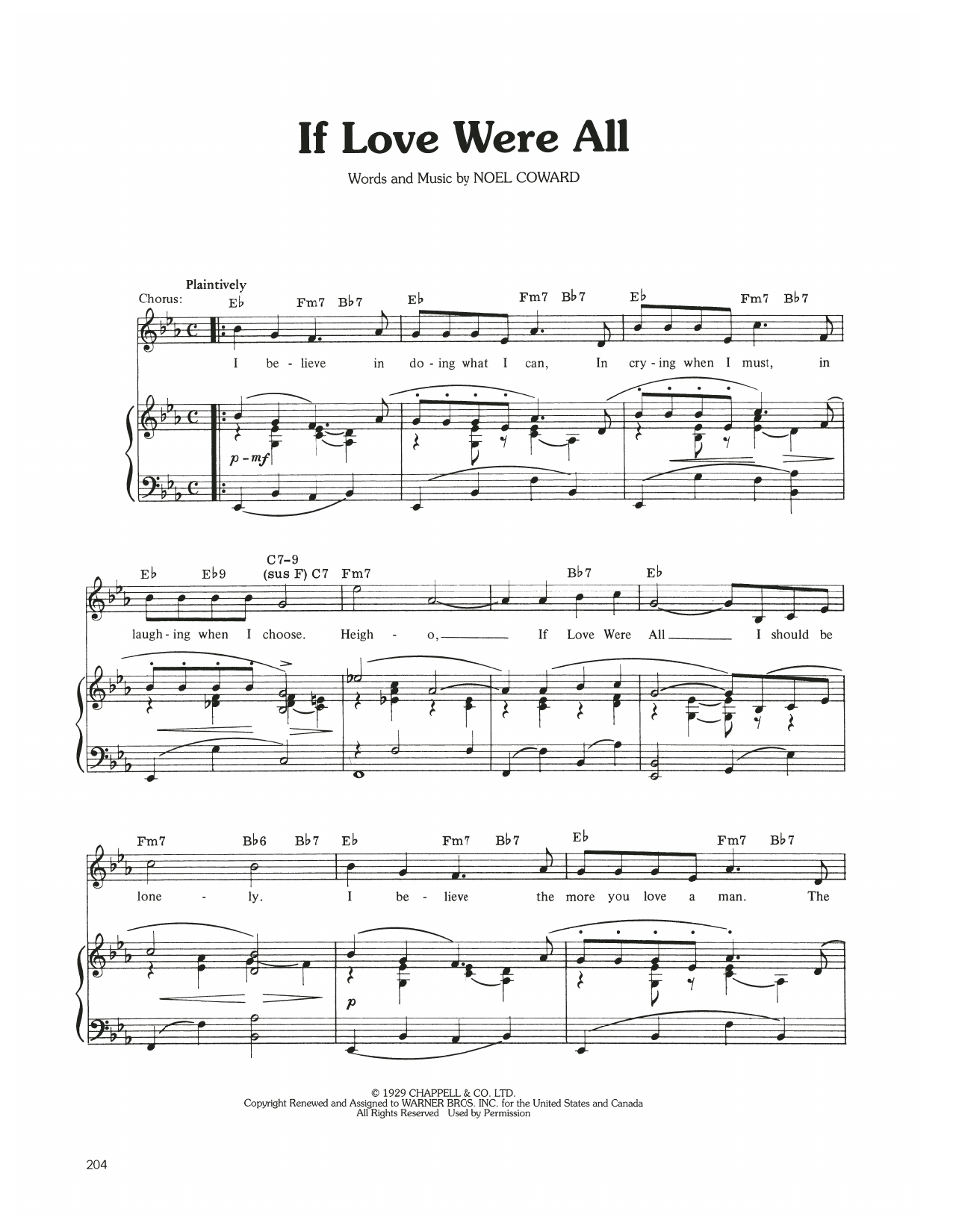 Download Judy Garland If Love Were All Sheet Music and learn how to play Piano, Vocal & Guitar Chords (Right-Hand Melody) PDF digital score in minutes