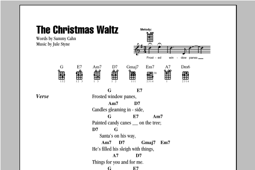 Download Jule Styne The Christmas Waltz Sheet Music and learn how to play Violin and Piano PDF digital score in minutes