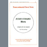 Download or print Julius Chajes Hora (Come Let Us Dance) Sheet Music Printable PDF -page score for Classical / arranged SATB Choir SKU: 1230552.