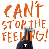 Download or print Justin Timberlake Can't Stop The Feeling! (from Trolls) Sheet Music Printable PDF -page score for Pop / arranged Bass Guitar Tab SKU: 586903.