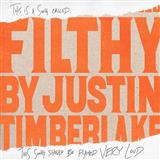 Download or print Justin Timberlake Filthy Sheet Music Printable PDF -page score for Pop / arranged Piano, Vocal & Guitar (Right-Hand Melody) SKU: 199217.