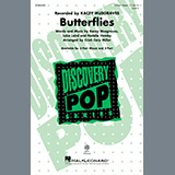 Download or print Kacey Musgraves Butterflies (arr. Cristi Cary Miller) Sheet Music Printable PDF -page score for Country / arranged 2-Part Choir SKU: 475248.