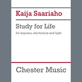 Download or print Kaija Saariaho Study for Life Sheet Music Printable PDF -page score for Classical / arranged Piano & Vocal SKU: 1447172.