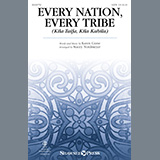 Download or print Karen Crane Every Nation, Every Tribe (Ki La Taifa, Kila Kabila) (arr. Stacey Nordmeyer) Sheet Music Printable PDF -page score for Sacred / arranged SATB Choir SKU: 451473.