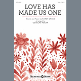 Download or print Karen Crane Love Has Made Us One (arr. Douglas Nolan) Sheet Music Printable PDF -page score for Sacred / arranged SAB Choir SKU: 475260.
