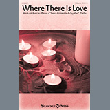 Download or print Karen Crane Where There Is Love (arr. Douglas Nolan) Sheet Music Printable PDF -page score for Sacred / arranged SAB Choir SKU: 488924.