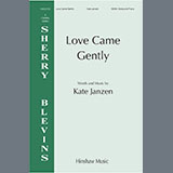 Download or print Kate Janzen Love Came Gently Sheet Music Printable PDF -page score for Sacred / arranged SSAA Choir SKU: 1540738.