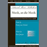 Download or print Kate Janzen Musik, An Die Musik Sheet Music Printable PDF -page score for Concert / arranged SATB Choir SKU: 1728234.
