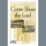 Download or print Keith Christopher Come Share The Lord Sheet Music Printable PDF -page score for Sacred / arranged TTBB Choir SKU: 459698.