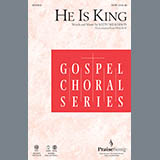 Download or print Keith Wilkerson He Is King - Bb Trumpet 1 Sheet Music Printable PDF -page score for Concert / arranged Choir Instrumental Pak SKU: 303525.