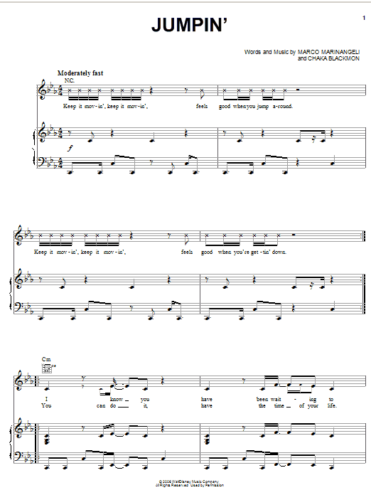 keke-palmer-jumpin-sheet-music-notes-download-printable-pdf-score