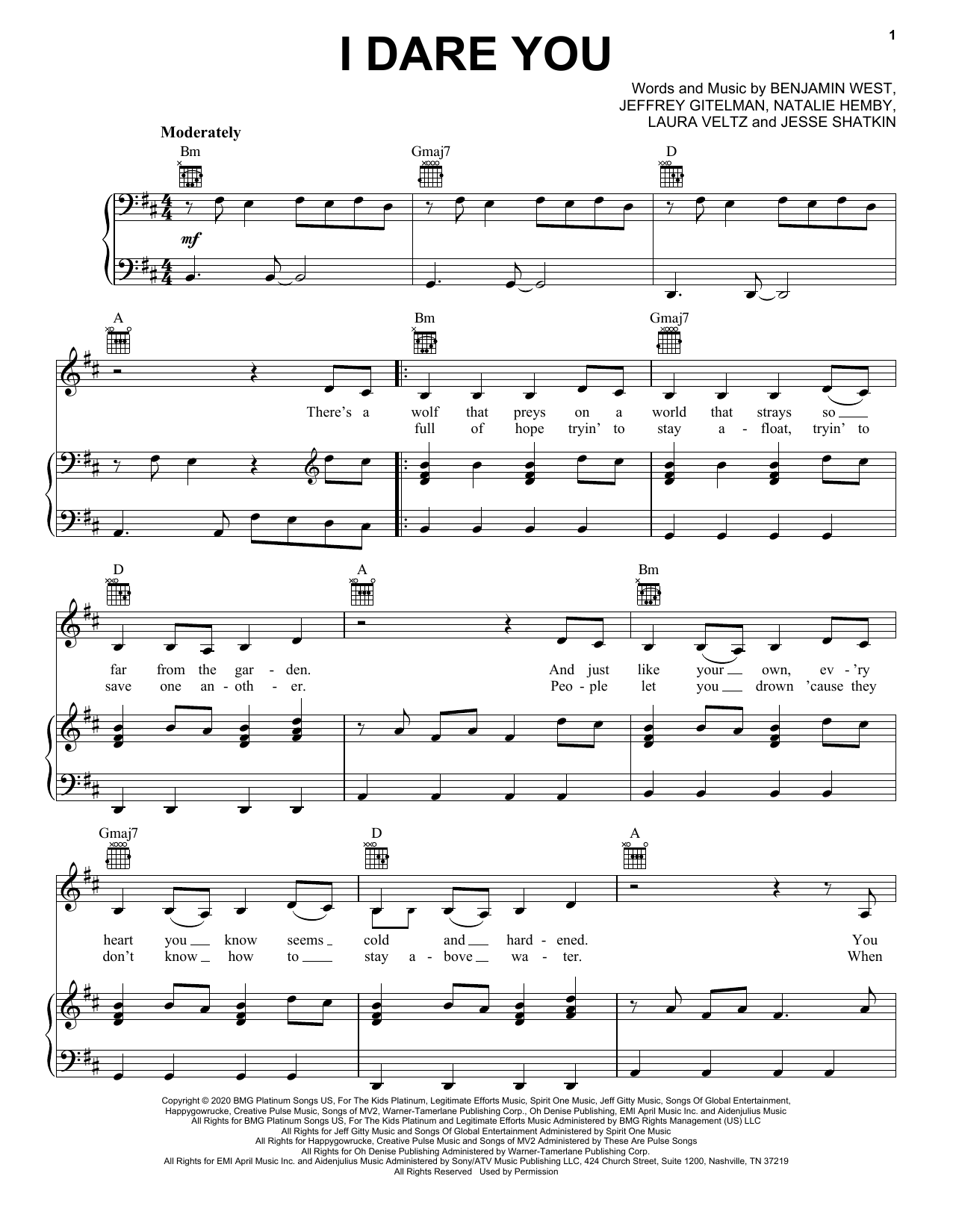 Download Kelly Clarkson I Dare You Sheet Music and learn how to play Ukulele PDF digital score in minutes