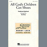 Download or print Traditional Spiritual All God's Children Got Shoes (arr. Ken Berg) Sheet Music Printable PDF -page score for Children / arranged Choral SKU: 51338.