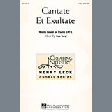 Download or print Ken Berg Cantate Et Exultate Sheet Music Printable PDF -page score for Concert / arranged 2-Part Choir SKU: 94291.