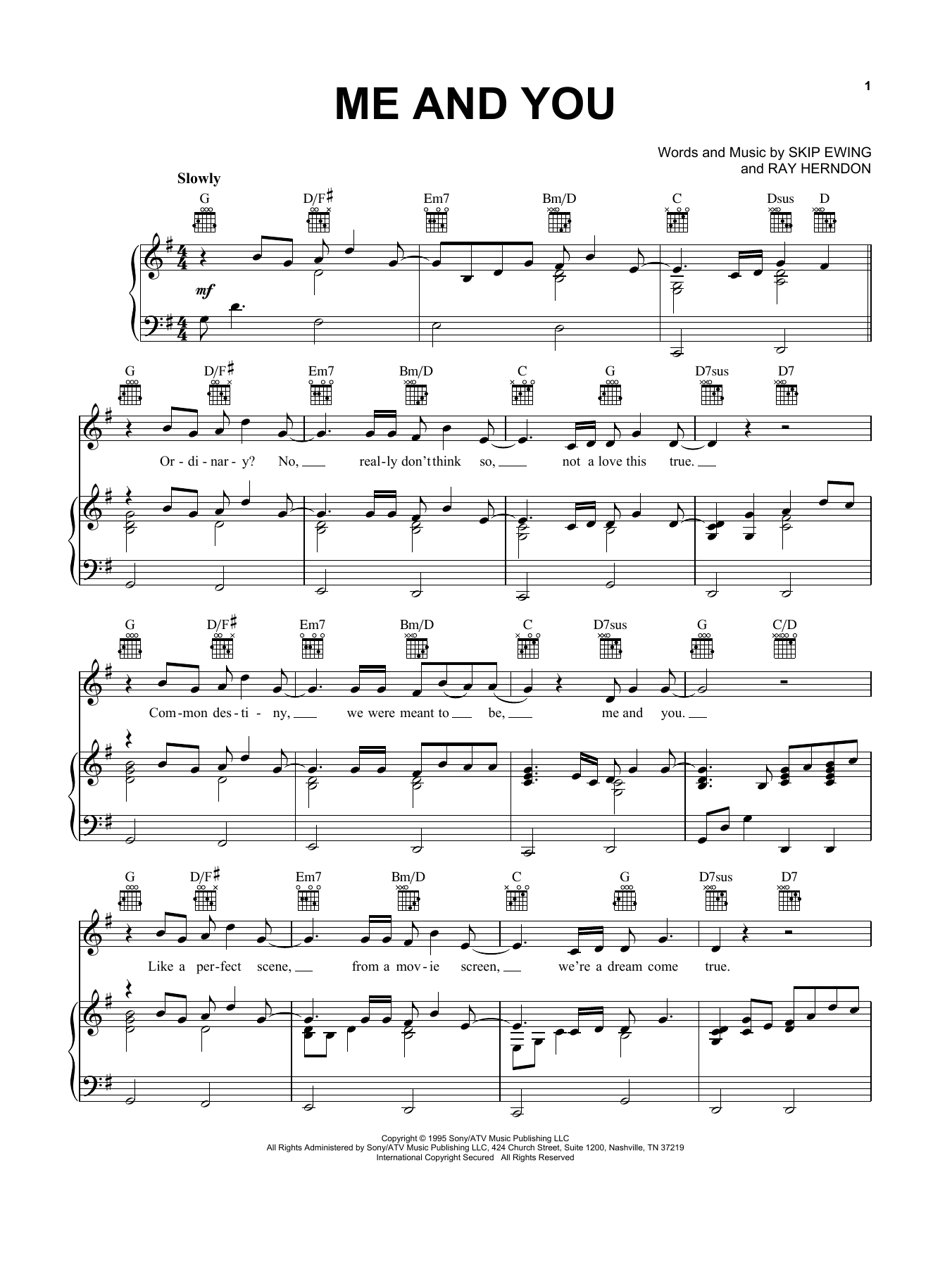 Download Kenny Chesney Me And You Sheet Music and learn how to play Easy Guitar Tab PDF digital score in minutes