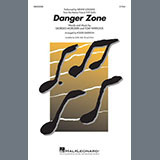 Download or print Kenny Loggins Danger Zone (arr. Roger Emerson) Sheet Music Printable PDF -page score for Pop / arranged 2-Part Choir SKU: 1412190.