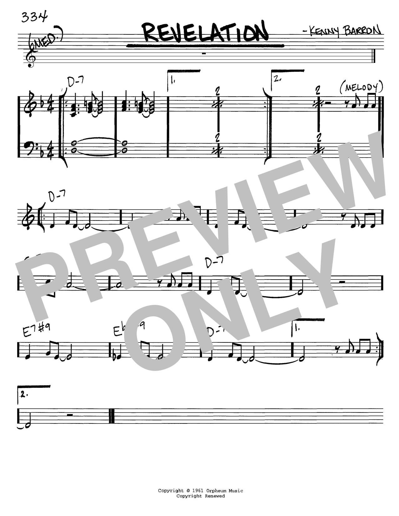 Revelation Song Sheet Music; Transposable Sheet Music - Download & Print