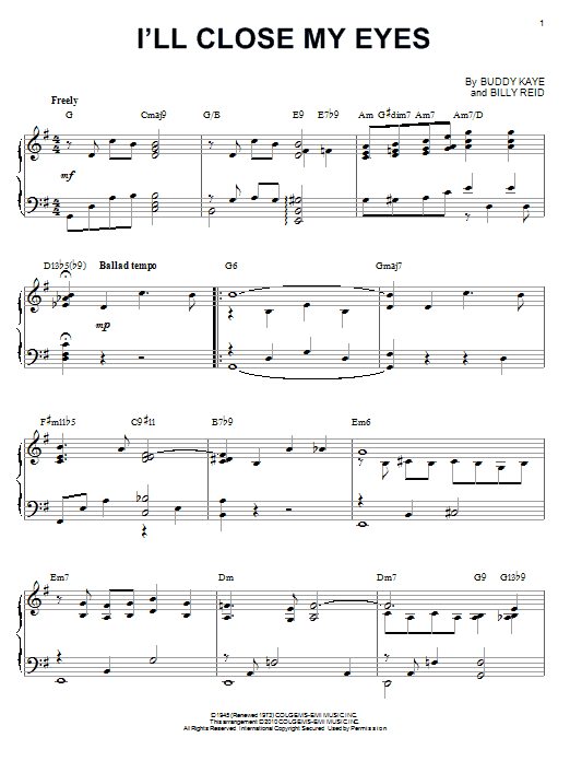 Kenny Burrell I Ll Close My Eyes Sheet Music Notes Chords Piano Download Jazz Pdf Kenny Burrell I Ll Close My Eyes Sheet Music Notes Chords Piano Download Jazz Pdf