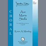 Download or print Kevin A. Memley Ave Maris Stella Sheet Music Printable PDF -page score for Concert / arranged SATB Choir SKU: 423624.