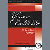 Download or print Kevin A. Memley Gloria in Excelsis Deo Sheet Music Printable PDF -page score for Concert / arranged SATB Choir SKU: 345738.