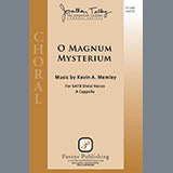 Download or print Kevin A. Memley O Magnum Mysterium Sheet Music Printable PDF -page score for Christmas / arranged SSAA Choir SKU: 1192077.
